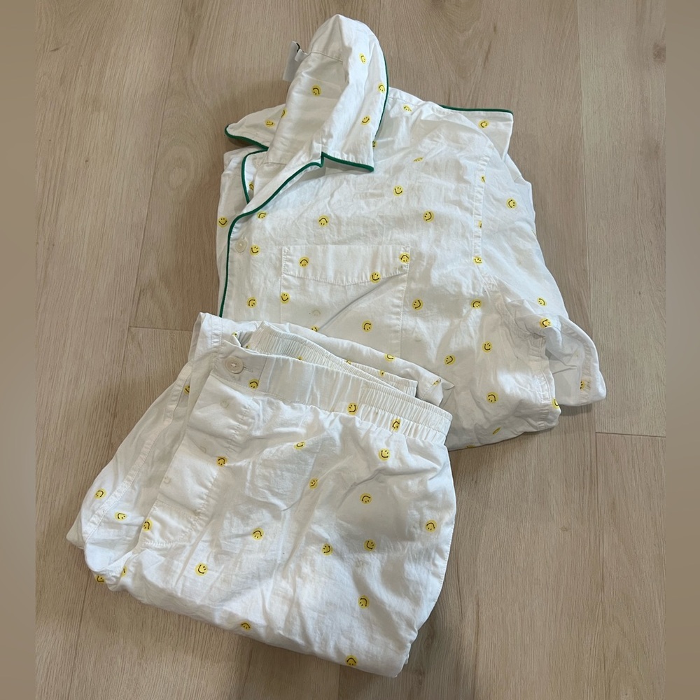 Sleepy Jones x Smiley collab Marina PJ set size medium